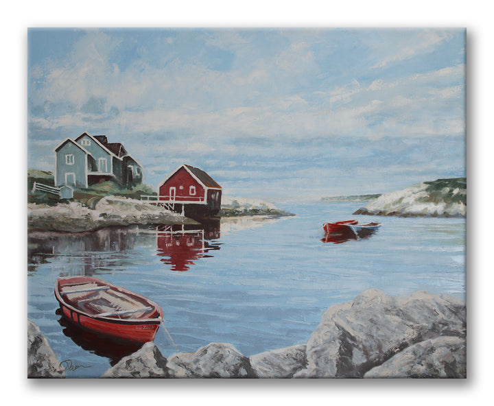 "Blue Echoes"  Canvas Editions